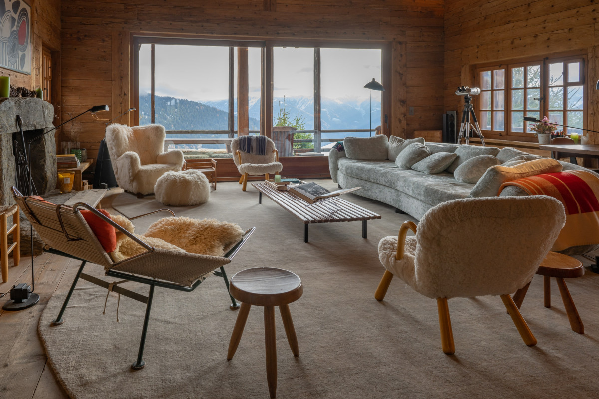 the hedonist collection Verbier chalet